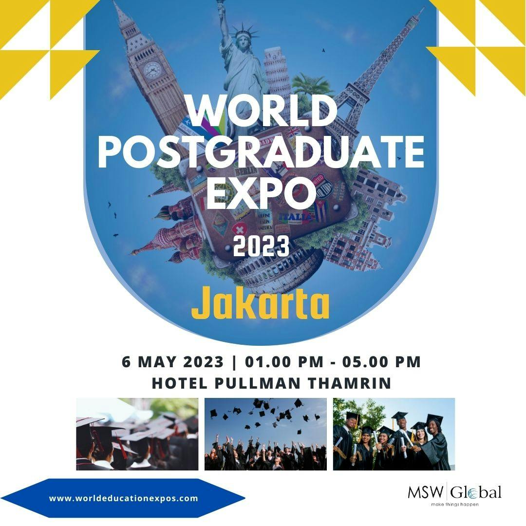 World Post Graduate Expo 2023 Jakarta