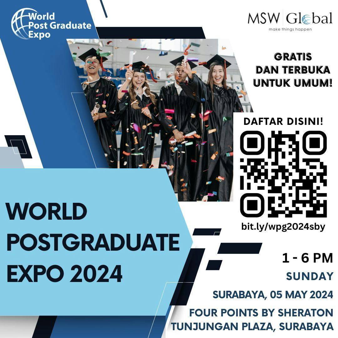 World Post Graduate Expo 2024 Surabaya